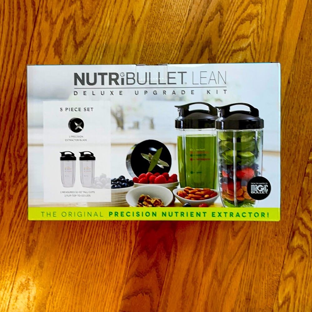 NutriBullet Lean 5 Piece Deluxe Upgrade Kit